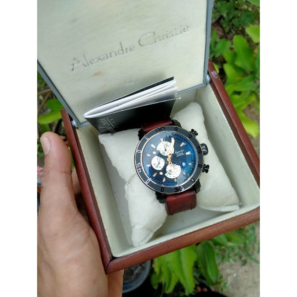 jam tangan alexandre christie second original 6292MC
