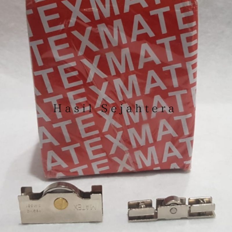 Roda Rak Aluminium Roda Matex Asli Besar dan Kecil