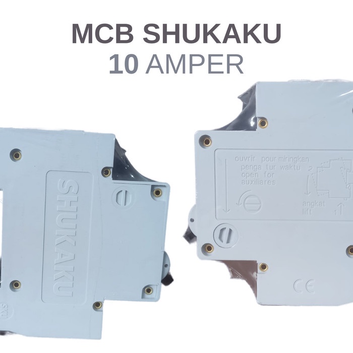 mcb 10a shukaku mcb 10 ampere saklar listrik 1 phase mcb shukaku 10a