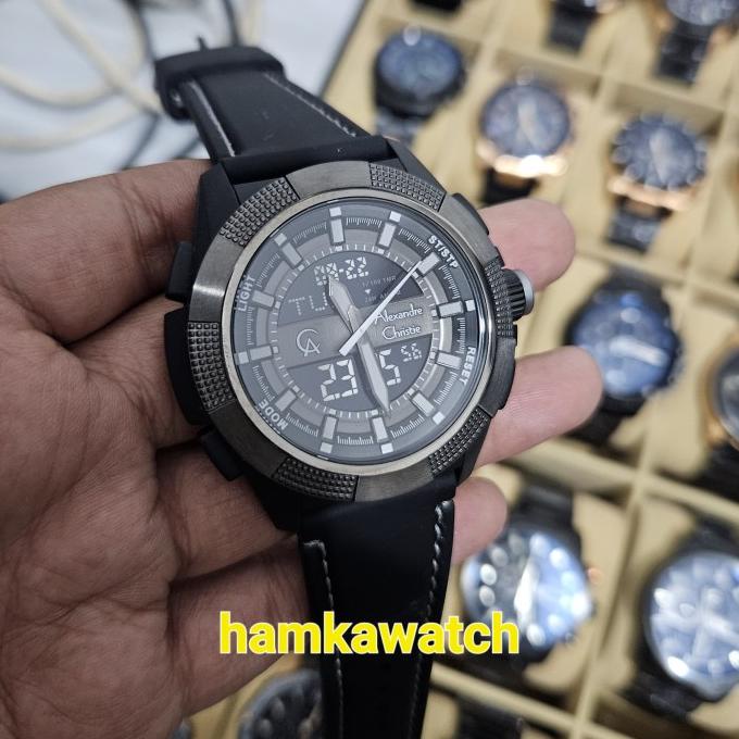 DiskonSale Jam tangan pria Alexandre christie ac9374 / ac 9374 original digital Murah 1134