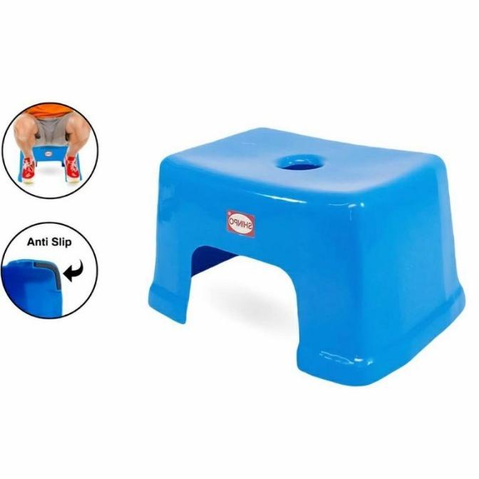 #####] Kursi jongkok Shinpo/Kursi kecil/Dingklik plastik