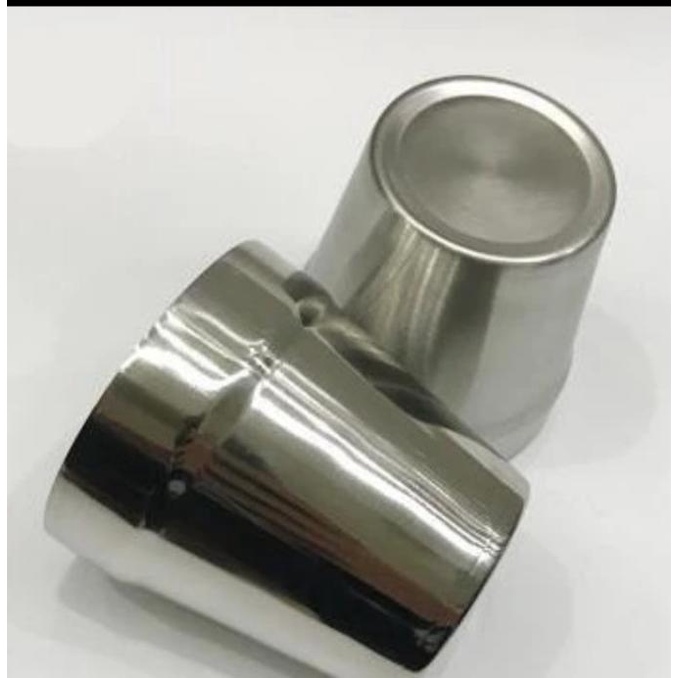 :::::::] Gelas korea stainless steel 2 lapis TEBAL / Gelas Minum Korea