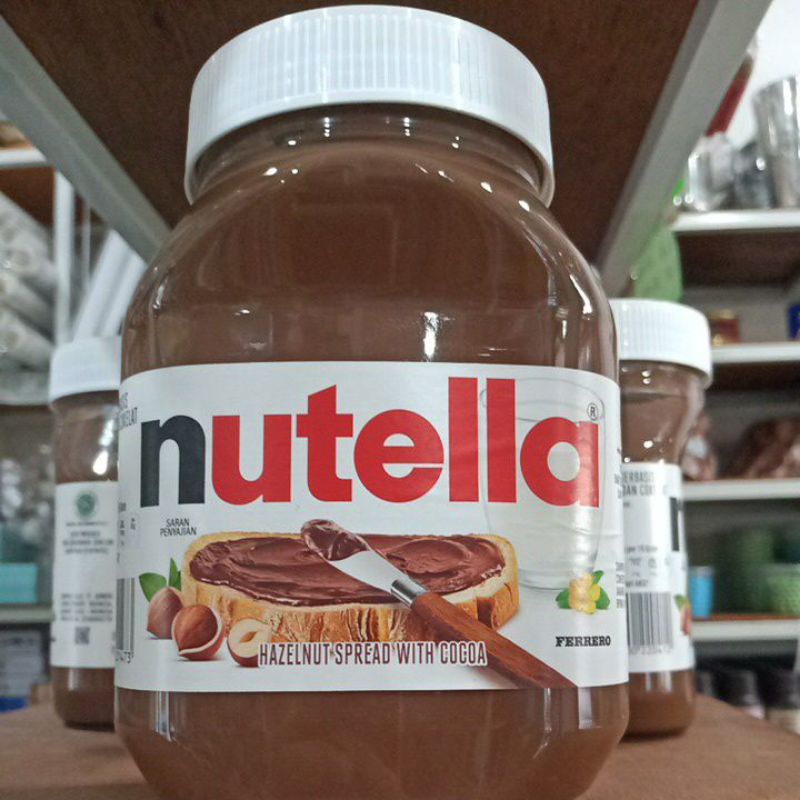 

Nutella Hazelnut Spread With Cocoa 1Kg Selai Coklat Olesan Berbasis Kacang Dan Cokelat Untuk Roti