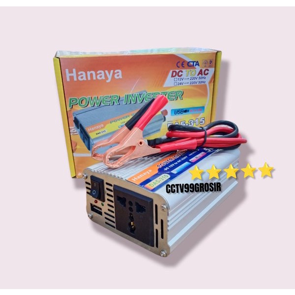 INVERTER 500 WATT 12V HANAYA INVERTER 500WATT