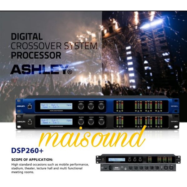 FREE ONGKIR SPEAKER MANAGEMENT ASHLEY DLMS DSP 260 DSP260 260