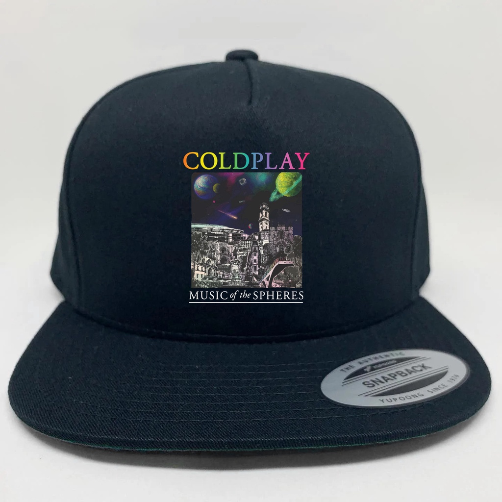 Topi Snapback Musik Coldplay Logo Band Galaxy