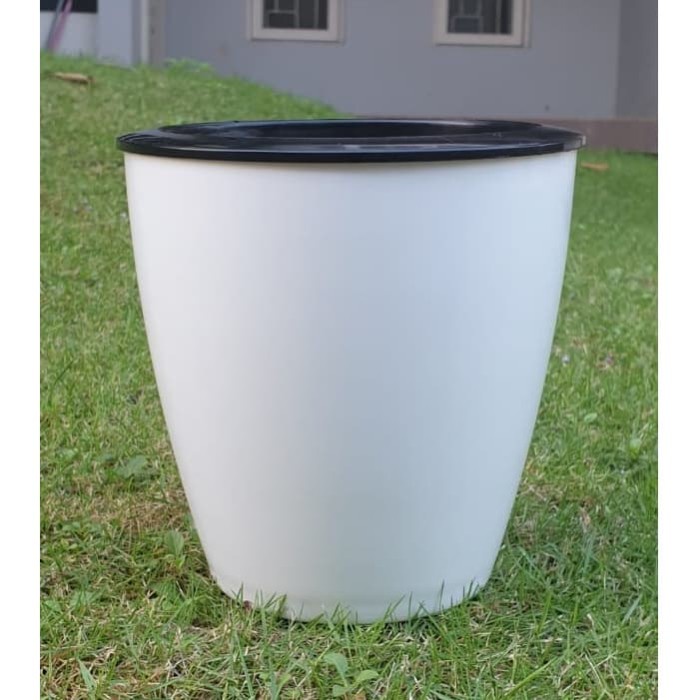 Pot Tanaman Otomatis / Large / Self Watering Pot / Hidroponik Wick Berkualitas