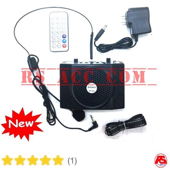 GARANSI Portable Audio Waistband Sony SN 202 + Mic Headset