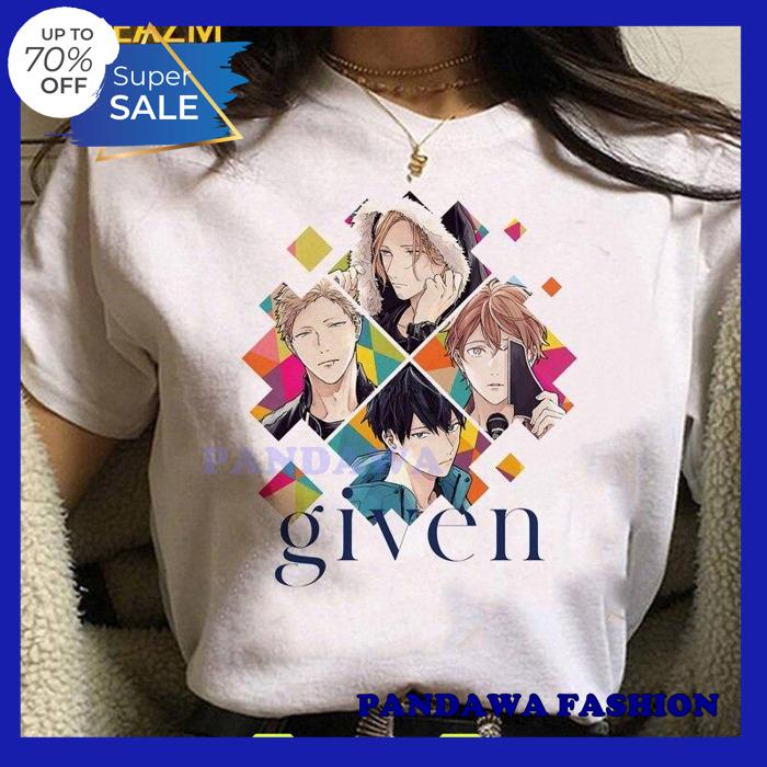 BAJU KAOS GIVEN ANIME MANGA YAOI BL - T SHIRT TSHIRT LAKI LAKI PEREMPUAN