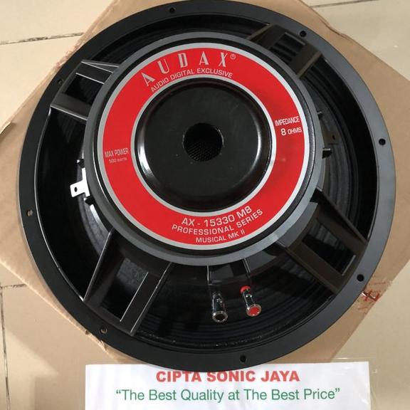 GARANSI speaker 15 inch audax ax 15330  ax15330