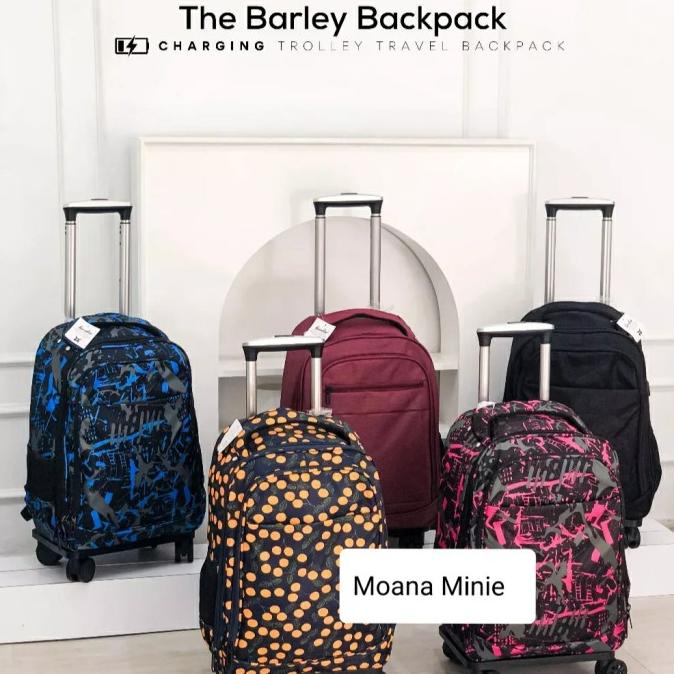Tas Trolley backpack Tas Ransel Roda Tas Kabin Roda