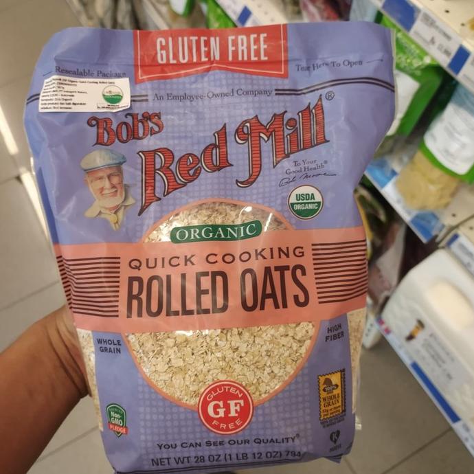

boobs red mill organic quick cook rolled oat - oatmeal gluten free 793