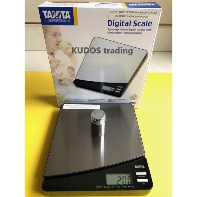 Murah Tanita KD-811 Timbangan Digital untuk Dapur dan Kue - 5 kg - KD811 NON COD