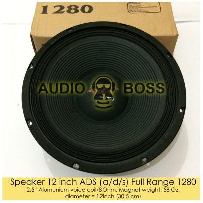 DISKON Speaker ADS Full Range 12 inch 1280 - Speaker ADS 12 inch Full Range 1280