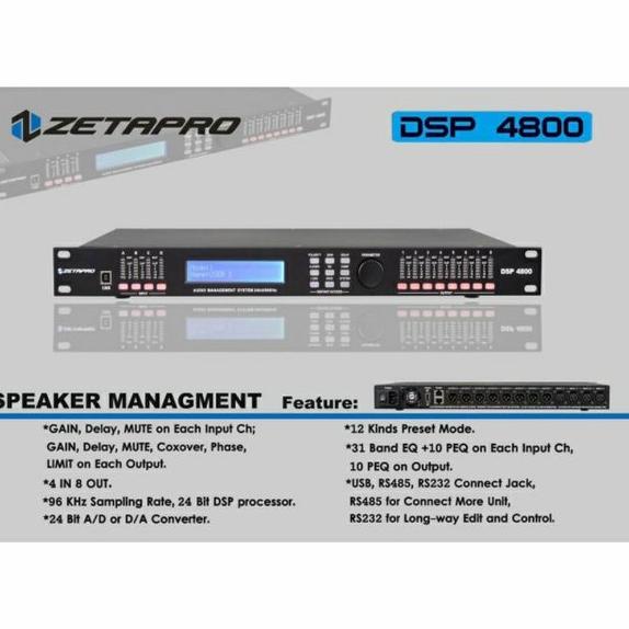 Dsp4800 Management Dlms Zetapro DSP4800 Dsp 4800 original