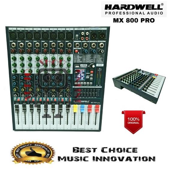 Audio Mixer Hardwell MX 800 pro MX800 MX800pro Sound Card Bluetooth