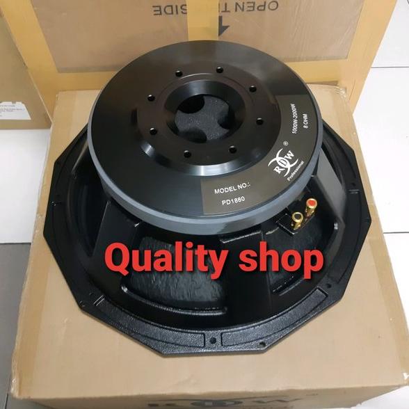 SPEAKER SUBWOOFER RDW 18 INCH PD 1880  SPUL 5 INCH  ORIGINAL