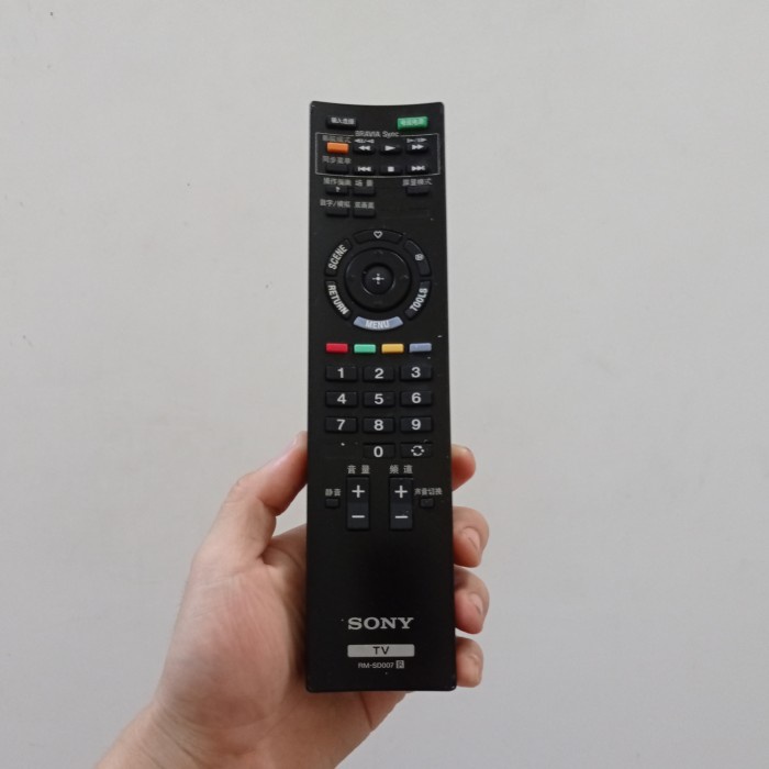Remote Remot TV Original Sony RM-SD007