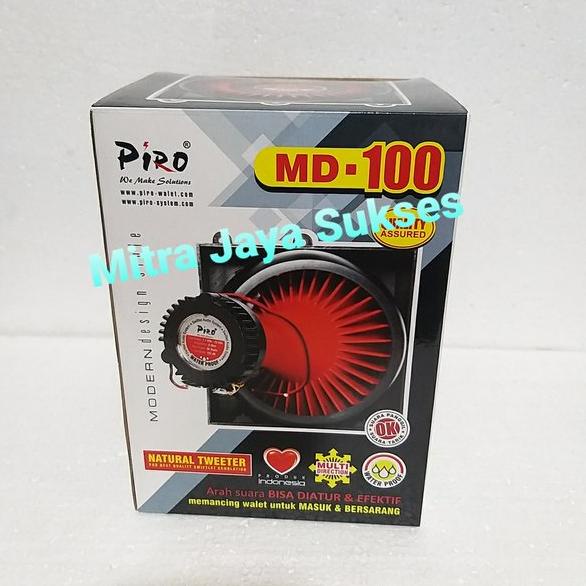 TERBARU Tweeter Putar Piro MD 100 Anti Air Tweeter Magnet Walet