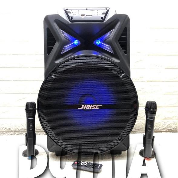 Speaker Portable Wireless Meeting Noise 899 H Original 15 inch Bluetooth dunia sound