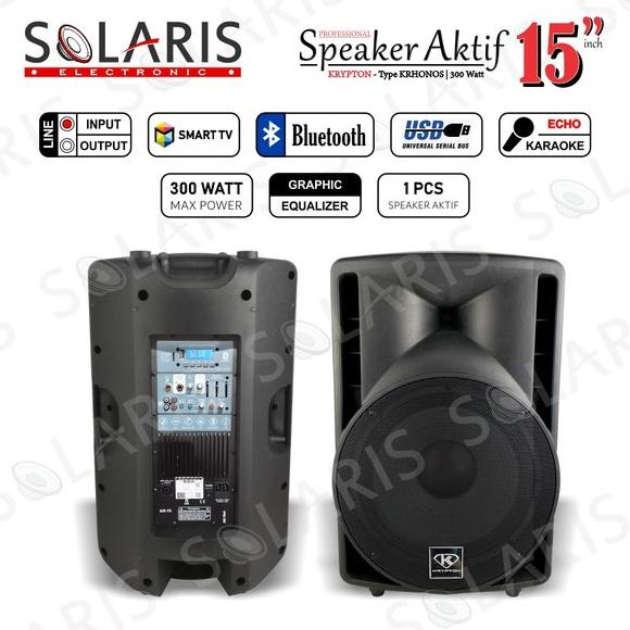 SPEAKER AKTIF 15 Inch BLUETOOTH USB TSPA 15-27 ALPHA SEVEN