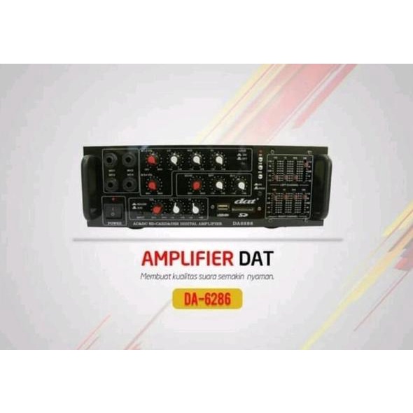BARU amplifier dat 6288 Power Amplifier Prof