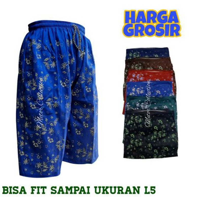MKJX0209  Celana Misty Super Jumbo WanitaL5 Celana Kolor Motif Wanita Bahan Kaos Adem