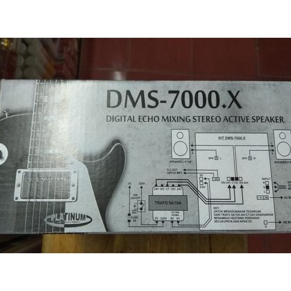 HARGA DISKON POWER Active DMS 7000x Plus Mp3 dan Bluetooth