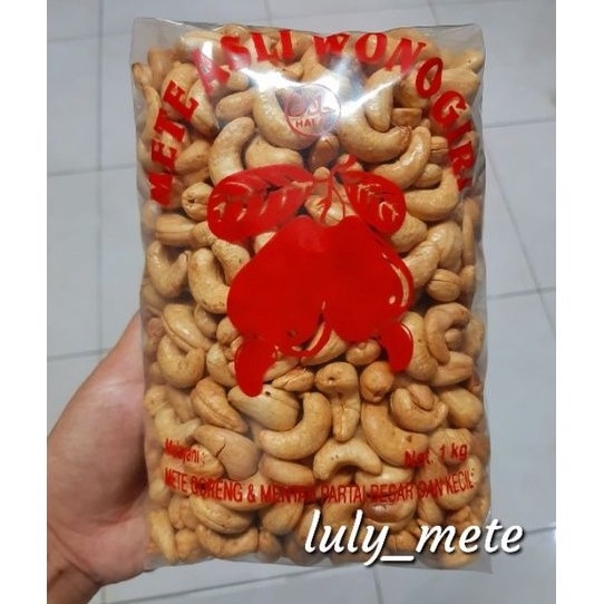 

7.7 STOK READY Kacang mete mede matang mateng 1kg