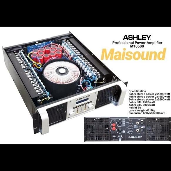 POWER MIXER ASHLEY MT6500 ORIGINAL MT 6500