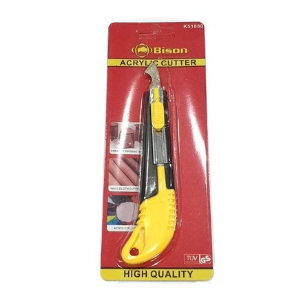 

Silahkan Order] Pisau Cutter Acrylic Bison - Alat Potong Akrilik Mika Plastik HPL