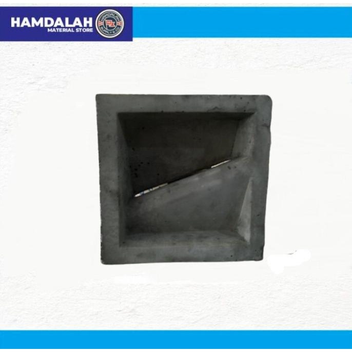 Kualitas terbaik] roster beton 2 muka sisi atau salip tengah 20 cm