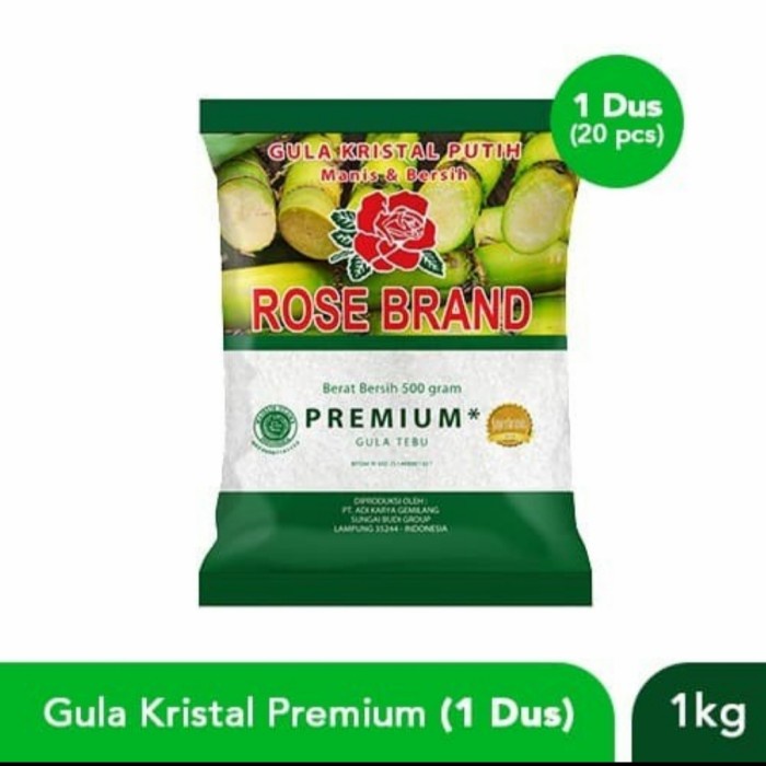 

Gula Rose Brand Hijau 1 dus