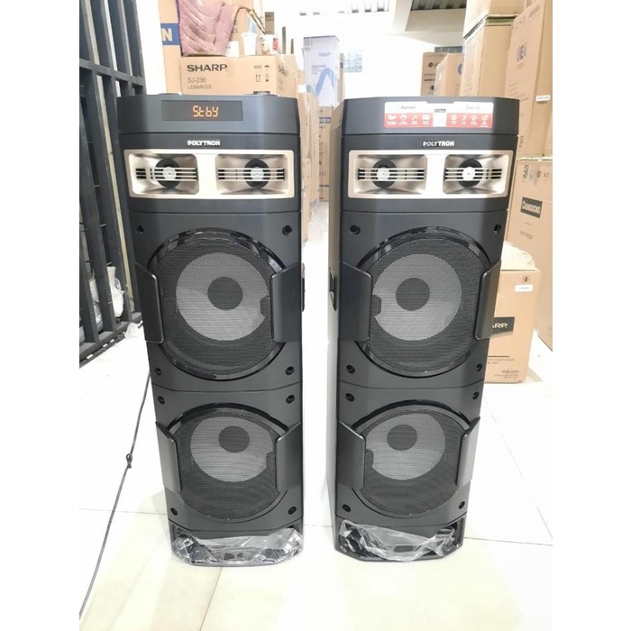 Polytron Speaker Audio Pas 10D28 Pas10D28 Usb Bluetooth