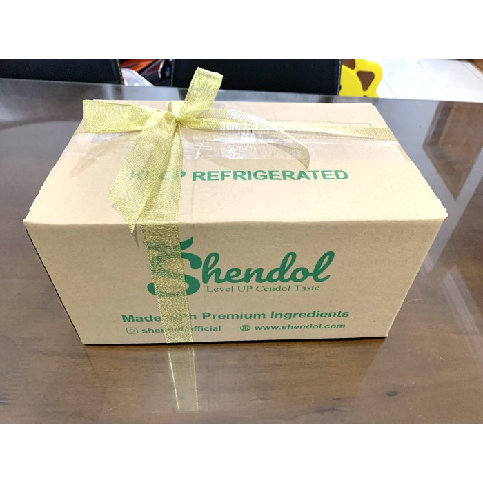 

Paket box minuman cendol Shendol