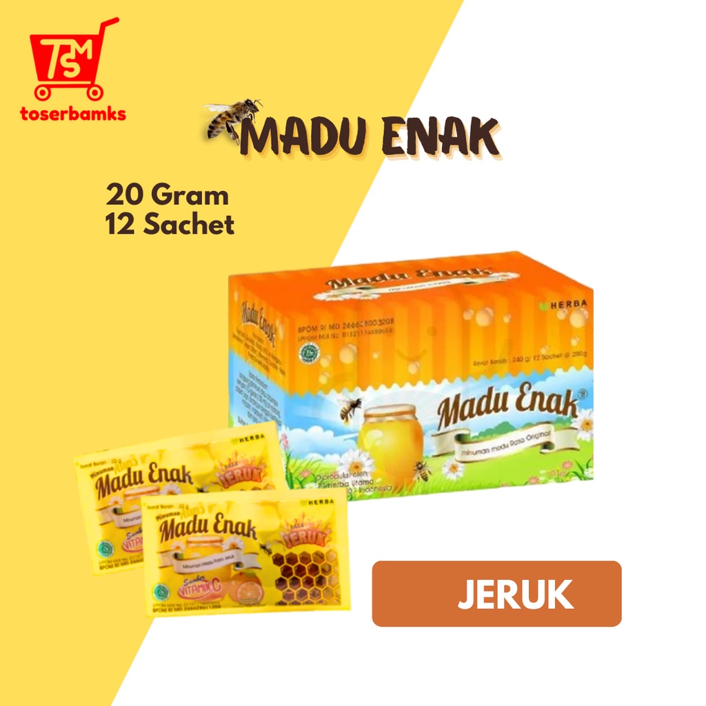 

MADU ENAK JERUK BOX 20g