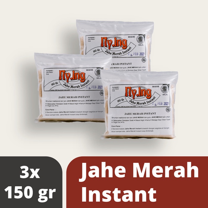 

Jamu Ny. Ing Jahe Merah Instan (PAKET 3PCS)