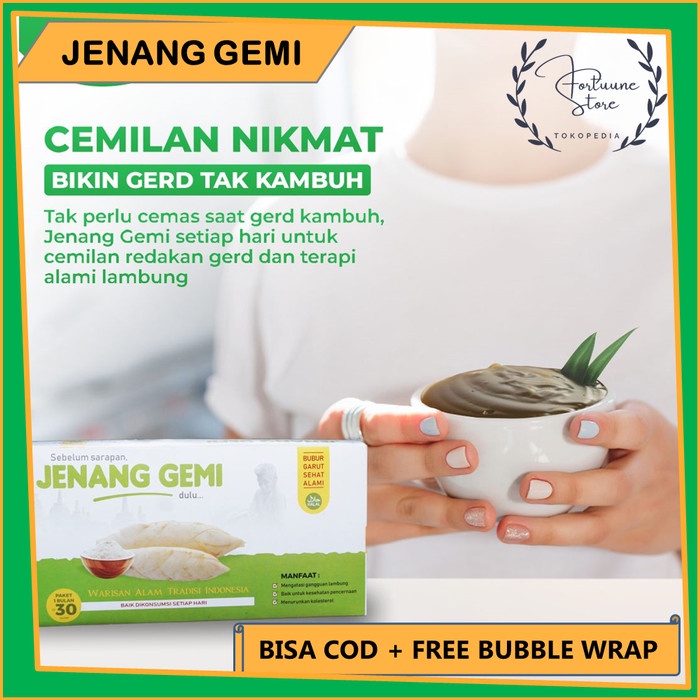 

Obat Herbal Alami Jenang Gemi Redakan Keluhan Maag, Gerd Paling Ampuh