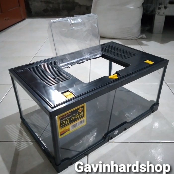 Terarium Reptil Kandang Reptil size M