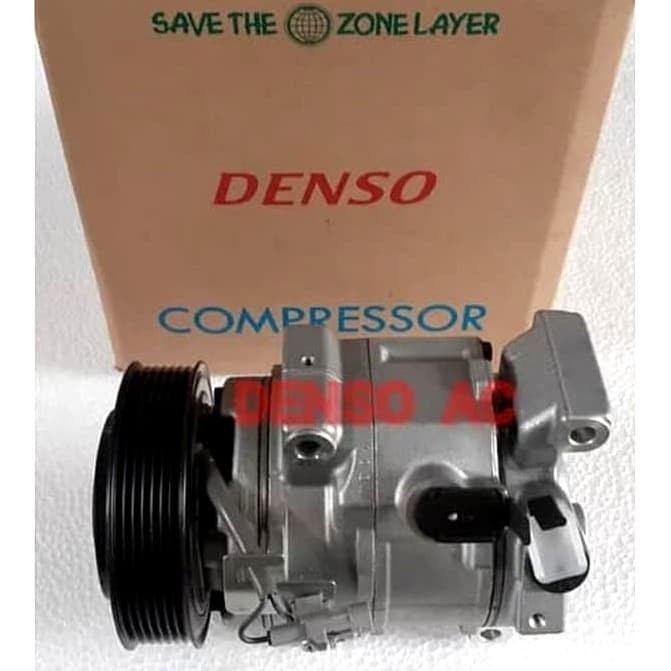 compresor kompresor ac mobil kijang innova venturer diesel - denso ori best