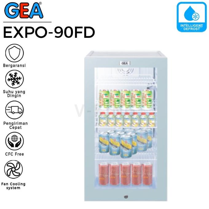 Gea Expo 90Fd / Expo 90 Fd Bar Chiller Showcase Display Cooler Mini Ok