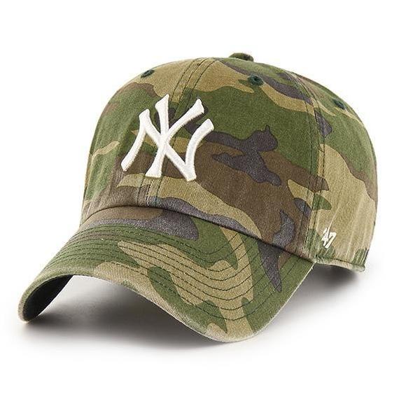 Topi Original 47 Brand Clean Up New York Yankees Camo - Not New Era