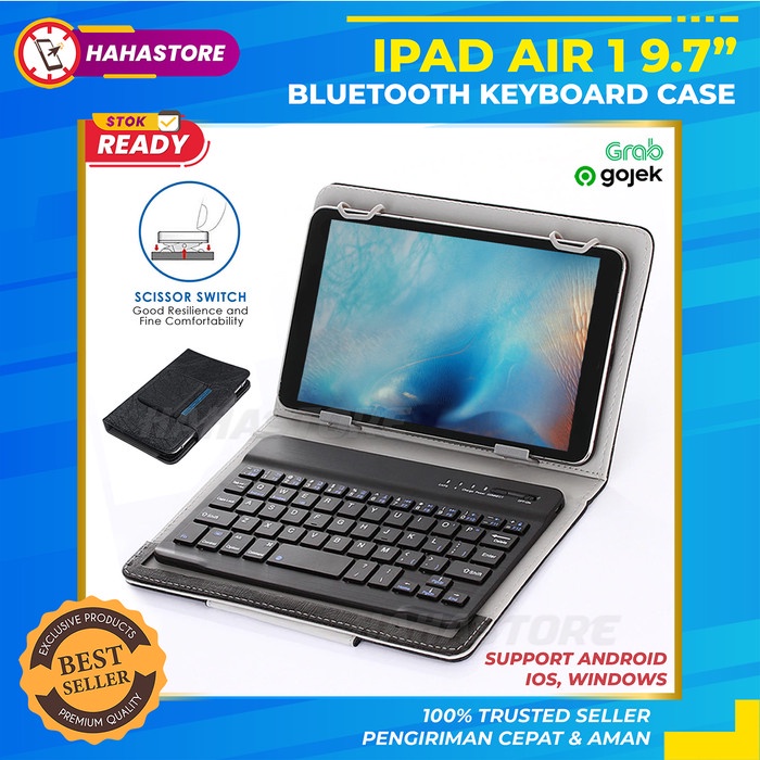 iPad Air 1 A1474 A1475 A1476 A1484 Wireless Keyboard Flip Case Cover