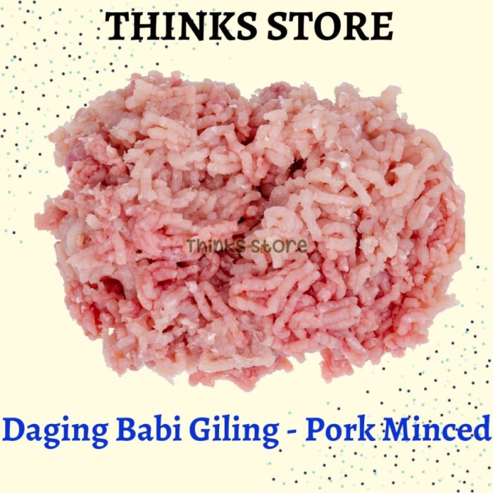 

DAGING BABI GILING - BALI / PORK MINCED 26_09_2023