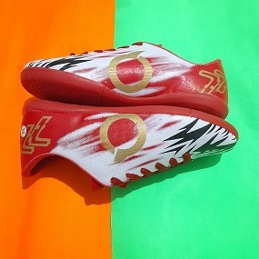 Ready Stcok Sepatu Futsal Anak Ortuseight Catalyst Requin FG Red White I Grey White l Blue White l C