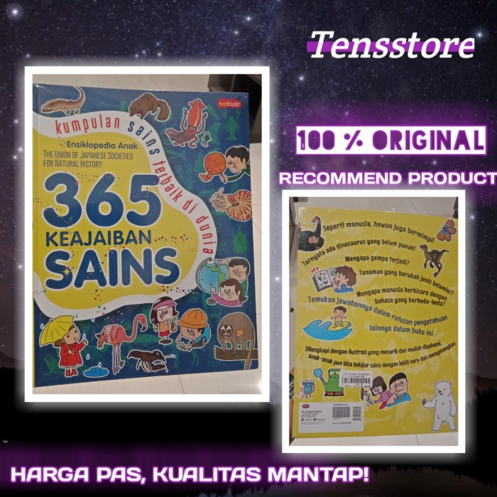 DISKON SPESIAL ENSIKLOPEDIA ANAK 365 KEAJAIBAN SAINS TERLARIS