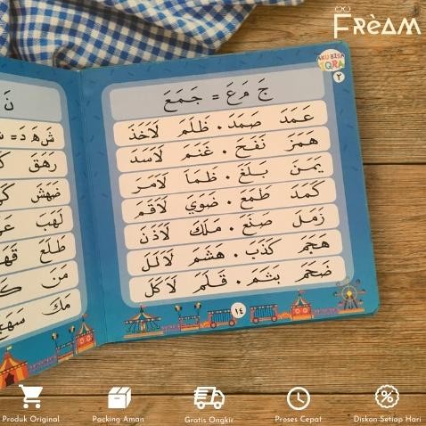 MUST HAVE AKU BISA IQRA 1-6 BY K.H.AS'AD HUMAM TERBARU