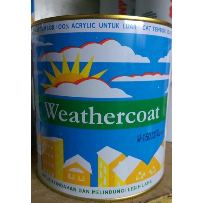 *#*#*#] CAT MOWILEX WEATHERCOAT PUTIH 2,5 LTR / CAT TEMBOK LUAR EXTERIOR