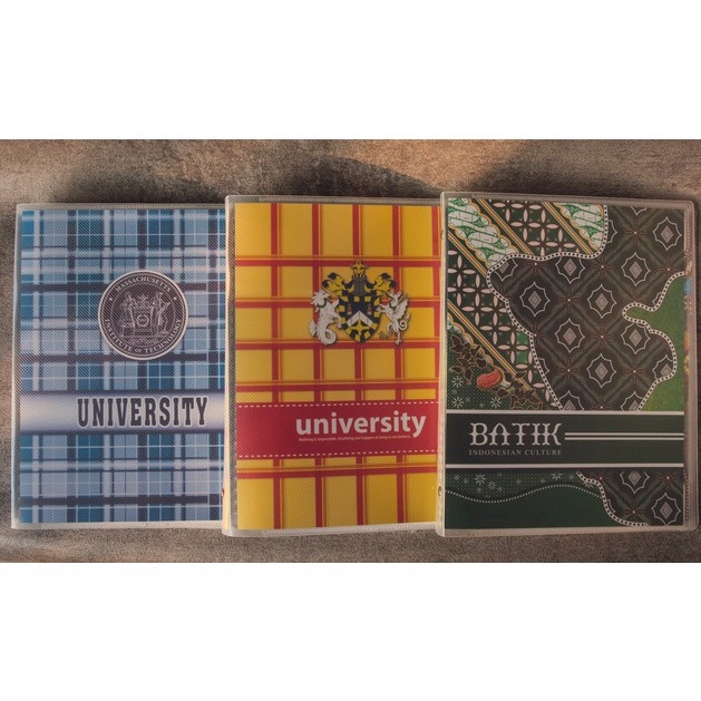 

GGRK6405 Buku Binder A5 Batik/Campus