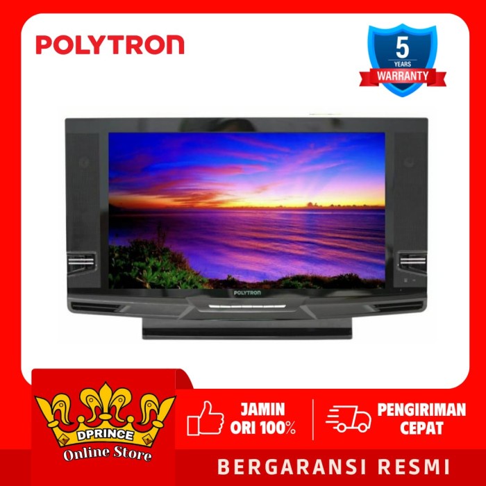 Polytron Digital Tv 24 Inch Pld 24V223 Semi Tabung Dvb-T2 Hd Ready